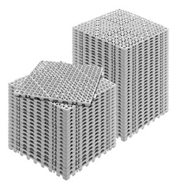Cojín Modular Entrelazado  Pack De 50 Tapetes De Dre...