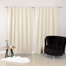 Cortina Blackout Textil Con Presilla Escondida 135X2...