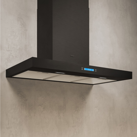 Campana Premium Negra Lcd 75