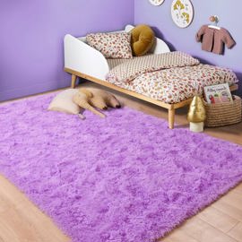 Alfombra Para Dormitorio, Supersuave Y Esponjosa, De...