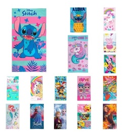 Toallon Playero 70 X 130 Cm Disney Piñata Original A...