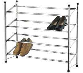 Zapatero Organizador Extensible 4 Estantes