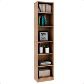 Biblioteca Ken L9p 5 Estante Reg. Melamina