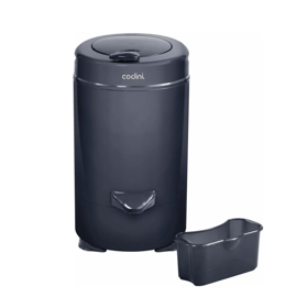Secarropas Bio 6.5Kg 2800Rpm Acero Inox Negro Segur...