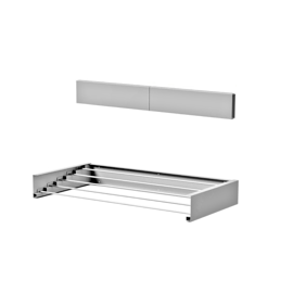 Tender Extensible Acero Para Pared Gris 100Cm 5 Vari...