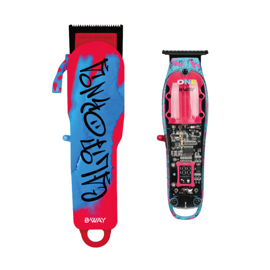 Maquina Corta Pelo Bway California + Patillera One