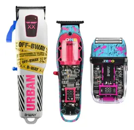 Maquina Corta Pelo Bway Urban + Patillera One + Afei...