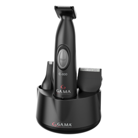 Clipper  C800 Inalámbrico Negro Multigroomer 3 Cabez...