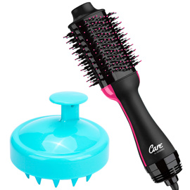 Kit De Cepillo Secador De Pelo S1200 Pro + Masajeado...
