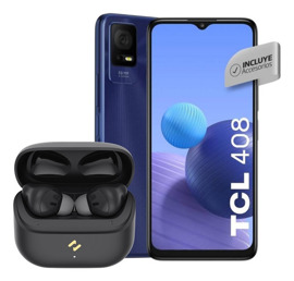 Celular 408 4+64Gb + Havit Tws Black De Regalo