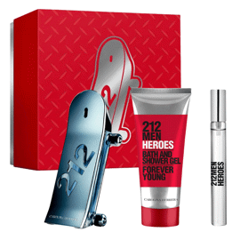 212 Heroes Men Edt 90Ml + Edt 10Ml + After Shave