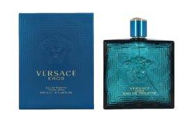 Perfume Versace Eros Eros Eau De Toilette 200 Ml Par...