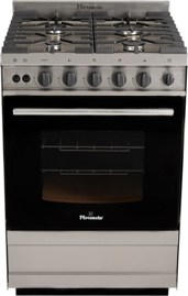Cocina De 4 Hornallas 56 Cm Inox 5838S