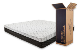 Colchón En Caja Sueño Dorado Box Plus Queen 160X200 ...