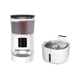 Combo SmartTek Bebedero 2L + Comedero Automatico 4L
