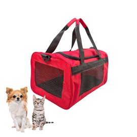 Bolso Transportador Gato Y Perro Apto Cabina De Avió...
