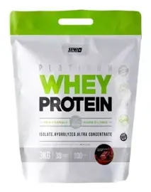 Platinum Chocolate Whey Protein X 3 Kilos Zipper Pa...