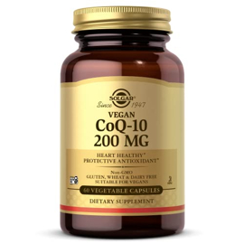 Suplemento Vegetarian Coq10 200 Mg 60 Cápsulas
