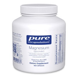 Glicinato De Magnesio Supplement 180 Cápsulas