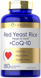 Complemente El Arroz De Levadura Roja  Con Coq10, 13...