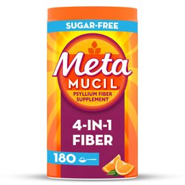 Suplemento De Fibra 4 En 1, Polvo Diario, 180 Cucha...