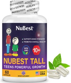 Suplemento Tall 10+ Bone Strength, 60 Cápsulas (1 P...