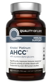 Suplemento Premium Kinoko Platinum Ahcc 750 M