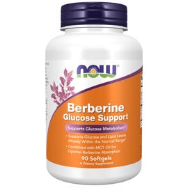 Supplement  Berberine Glucosa Support 90 Cápsulas Bl...