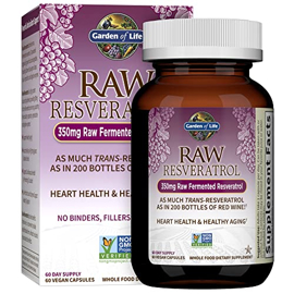 Suplemento  Heart Resveratrol 350 Mg 60 Cápsulas