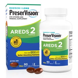 Suplemento  Areds 2 Eye Vitamin 90 Cápsulas Blandas