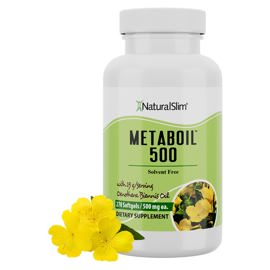Suplemento  Metaboil 500 Con Aceite De Onagra