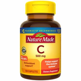 Suplemento De Vitamina C De 500 Mg Con Rosa Mosquet...