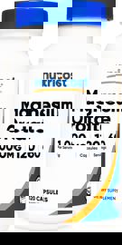 Suplemento  De Orotato De Magnesio 1000 Mg 120 Cápsu...