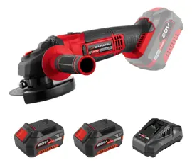 Amoladora Angular 20V 2 Baterias 4.0Ah Cargador