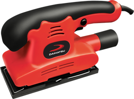 Lijadora Orbital Rectancular  150W Color Rojo Frecue...