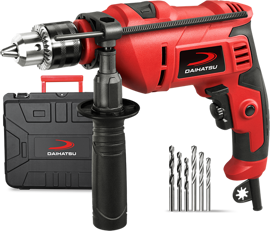 Taladro Percutor 13Mm Eléctrico 500W 3000Rpm Con Mal...