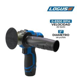 Pulidora Inalmbrica 12V 8300 Rpm Batera Lijadora