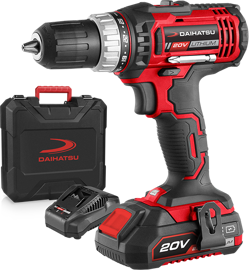 Taladro Atornillador Inalámbrico A Bateria 20A Colo...