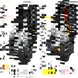 Compresor 12V Portátil 60Lt/Min 150Psi Doble Pistón ...