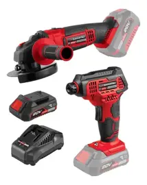 Combo Amoladora + Compresor Inalambrico 20V + Bat C...