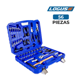 Caja Set Juego De Herramientas 56 Piezas CrV Premiu...