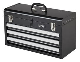 Caja De Herramientas De Metal Portátil De 20.5 Pulg...