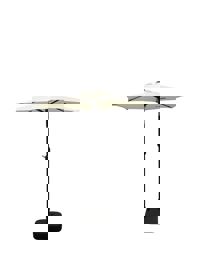 Sombrilla Parasol Recto P/Jardin 2 Mts Zru018 Beige