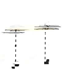 Sombrilla Parasol Jardin   Wr2702 Beige 3 Mts