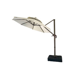 Sombrilla Lateral Beige 3 Mts