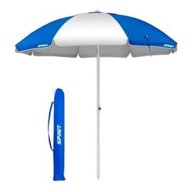Sombrilla Azul Y Blanca 2 Mt Spinit