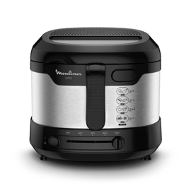 Freidora  Af215d58 Uno Negra 1Kg 1600W Usa Aceite