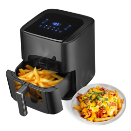 Airfryer Digital   Freidora De Aire Con Ventana 5L