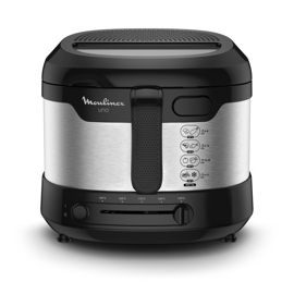 Freidora Uno M Acero Inoxidable 1.8L 1600W 220V