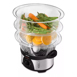 Vaporiera Inox 3 Bandejas Y Timmer Fs7116